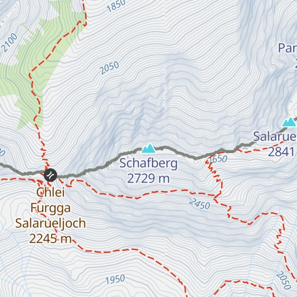 Map of Schafberg