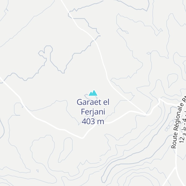Map of Garaet el Ferjani