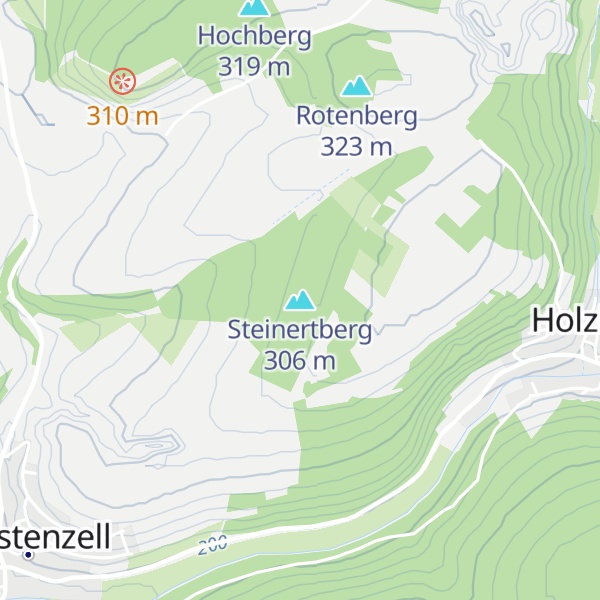 Map of Steinertberg