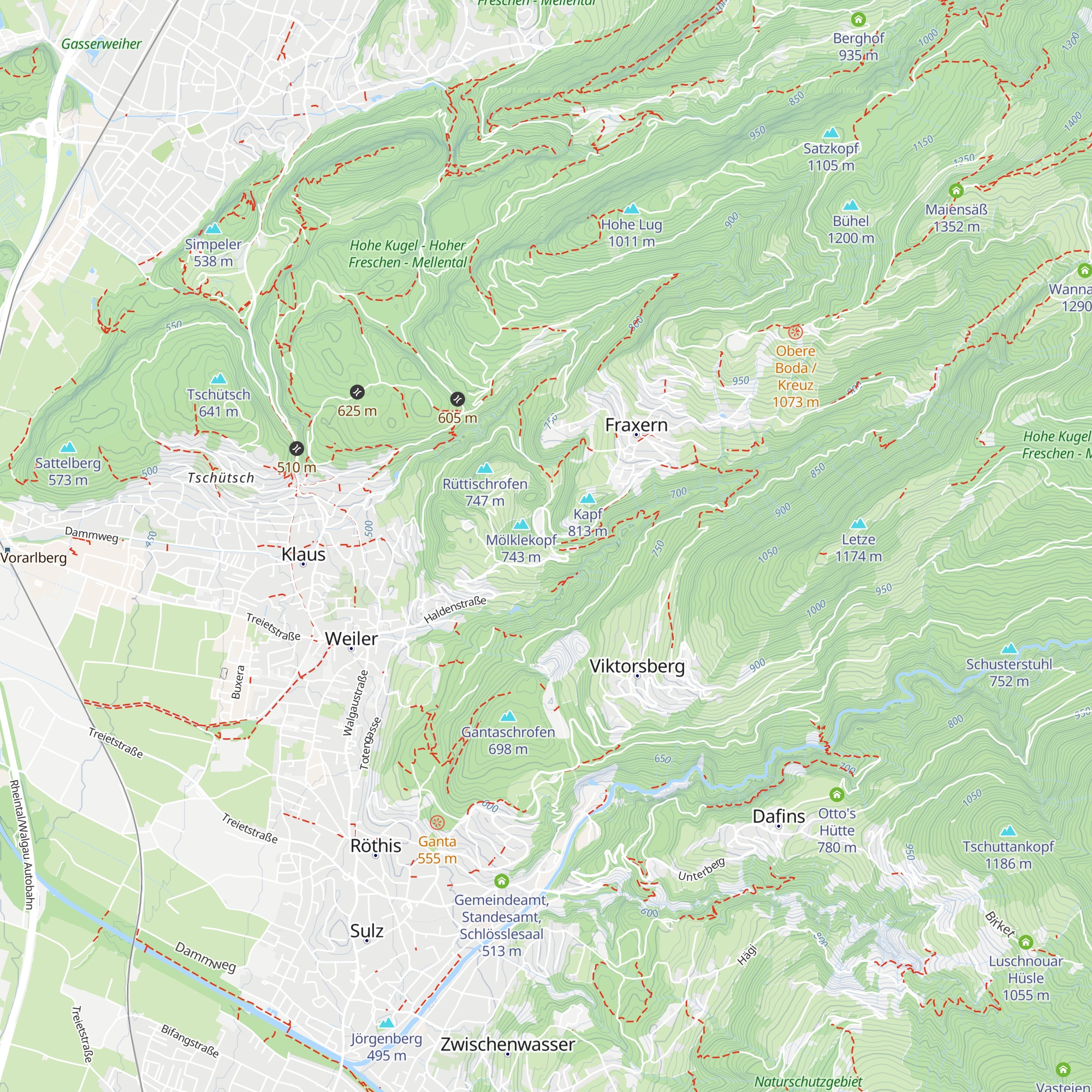 Schrofahof map