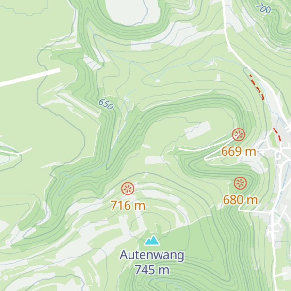Map of Hütte