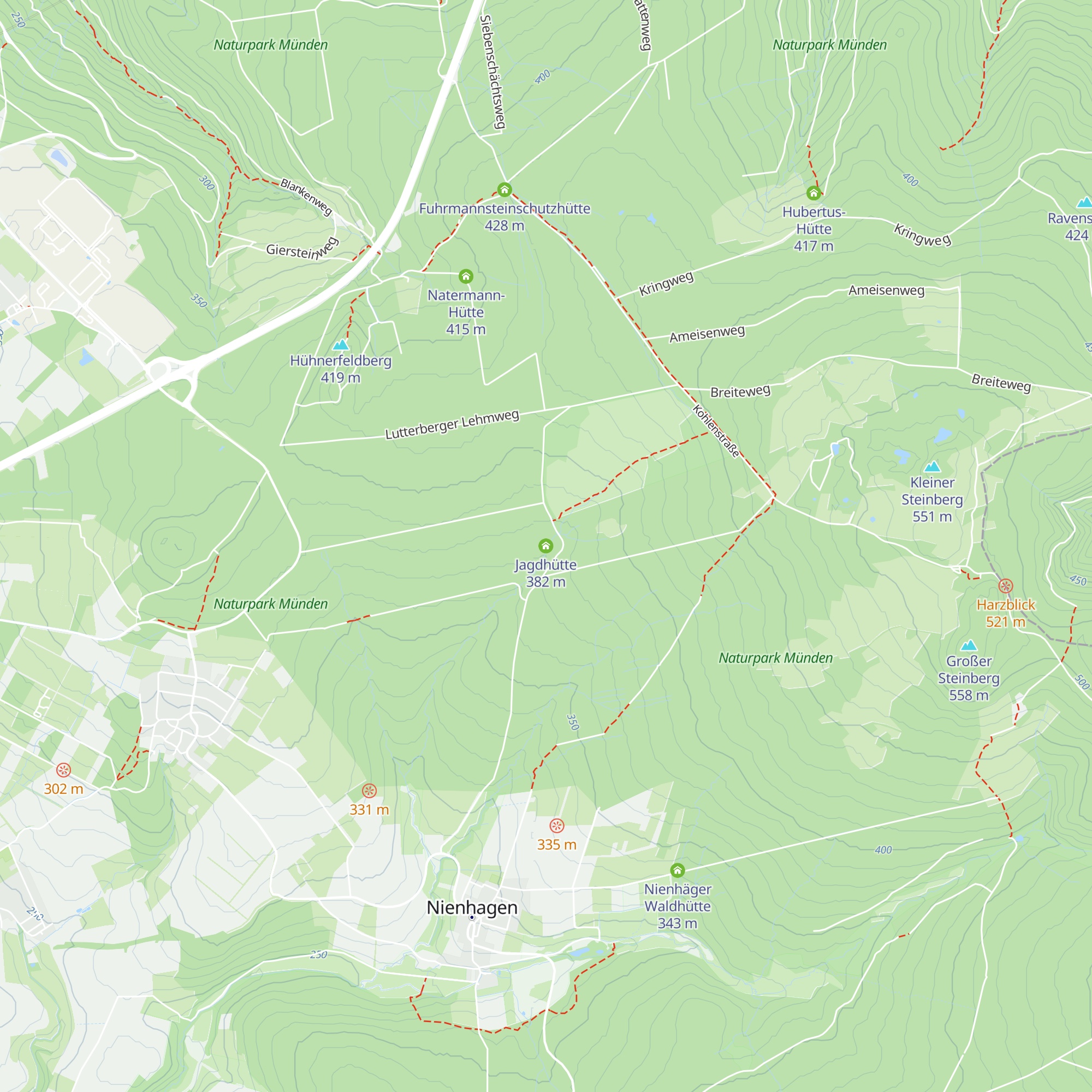 Jagdhütte map
