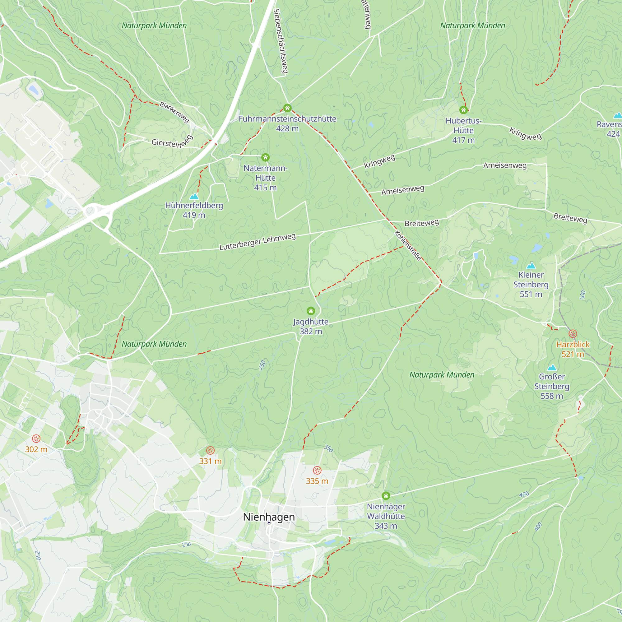 Jagdhütte map