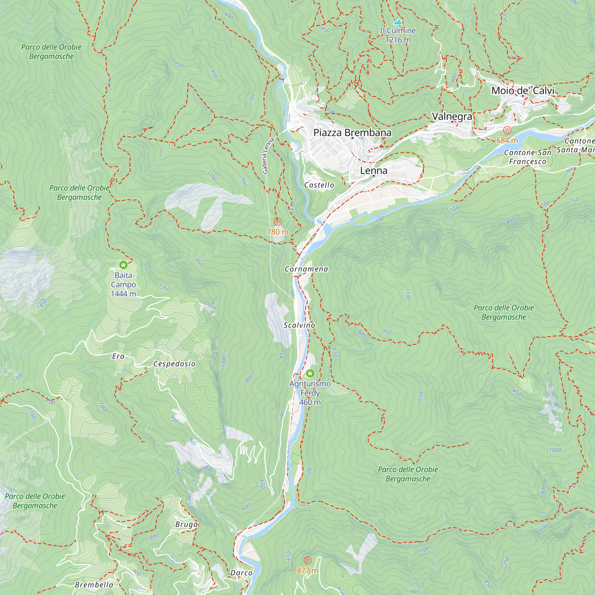 Ristorante Moral map