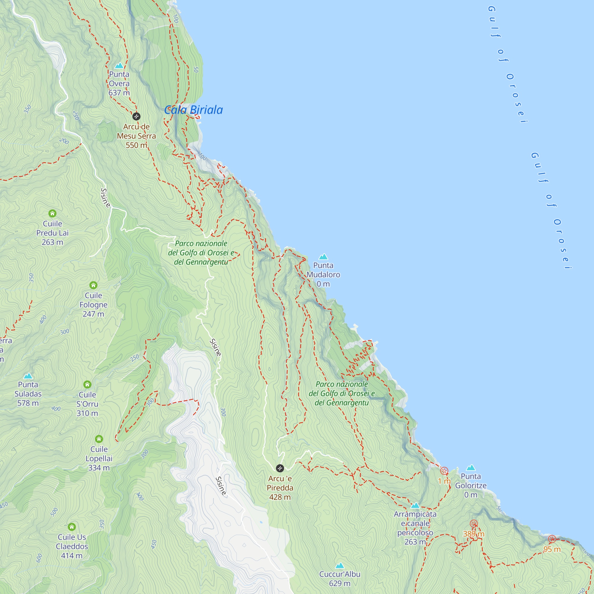 Coile Su Pentrosu map