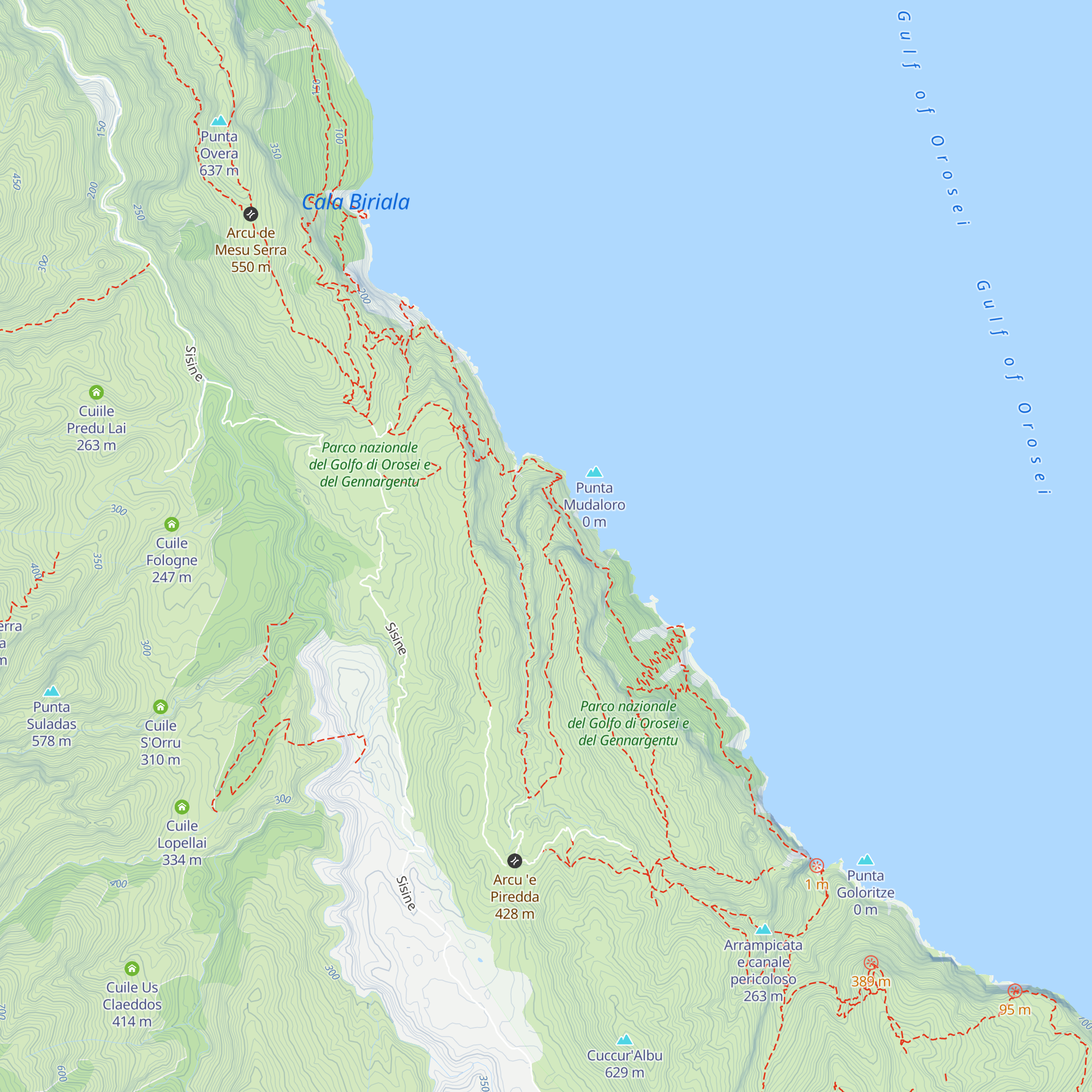 Coile Su Pentrosu map