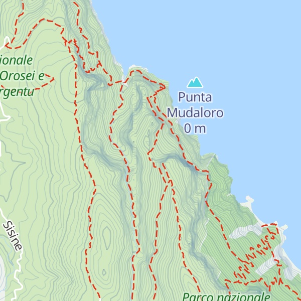 Map of Coile Su Pentrosu