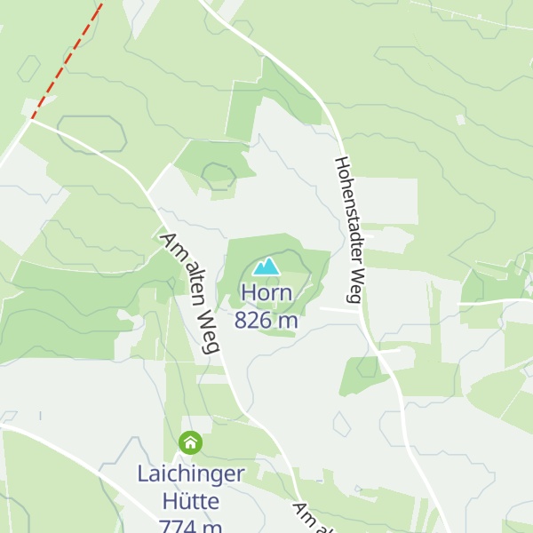 Map of Horn