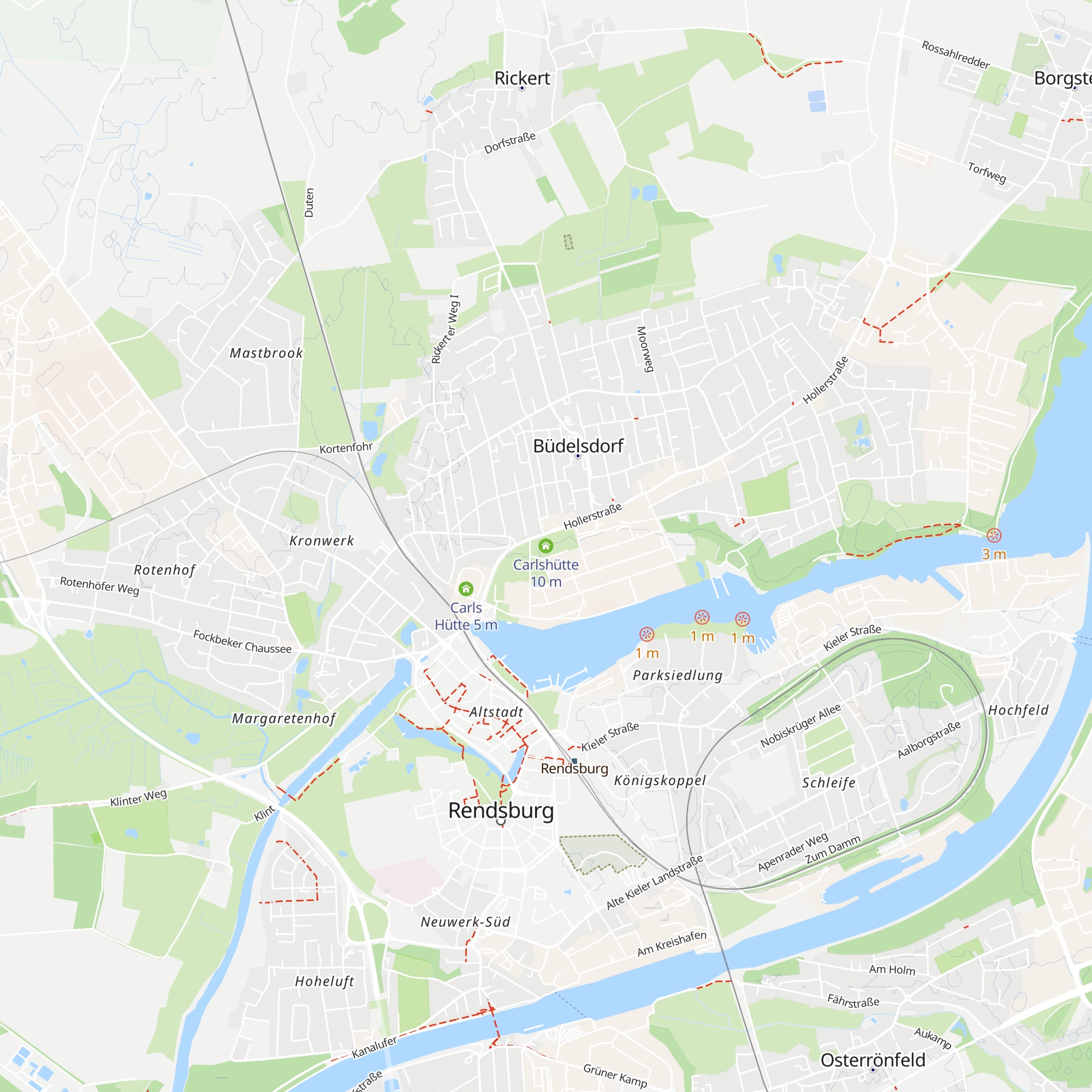 Carlshütte map