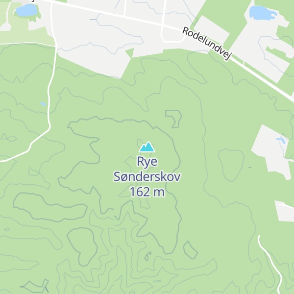 Map of Rye Sønderskov