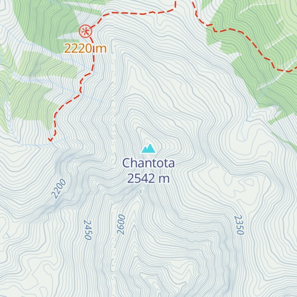 Map of Chantota