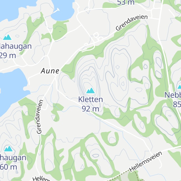 Map of Kletten
