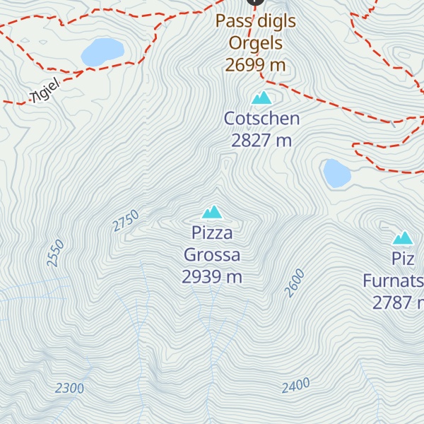 Map of Pizza Grossa
