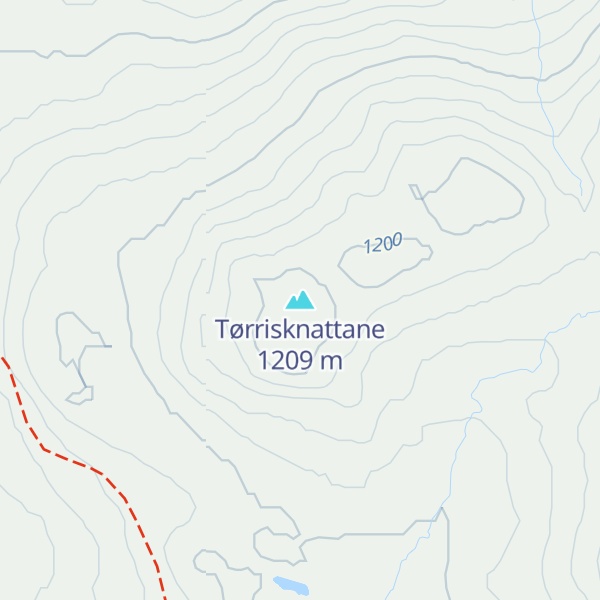 Map of Tørrisknattane