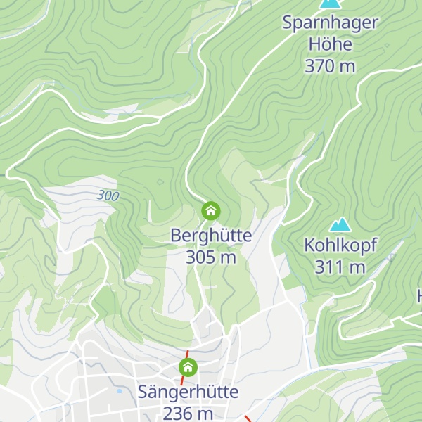 Map of Berghütte