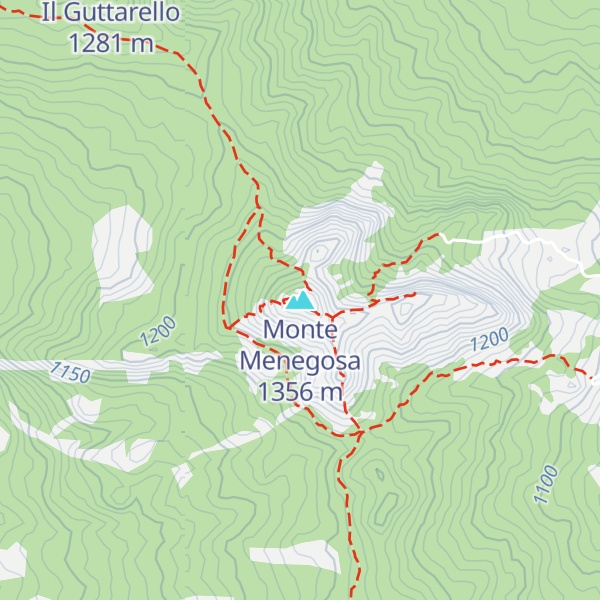 Map of Monte Menegosa