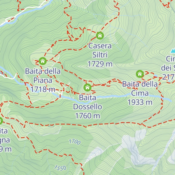 Map of Baita Dossello