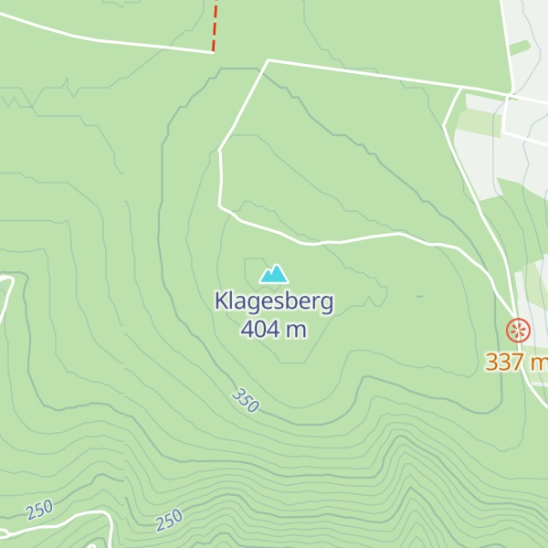 Map of Klagesberg