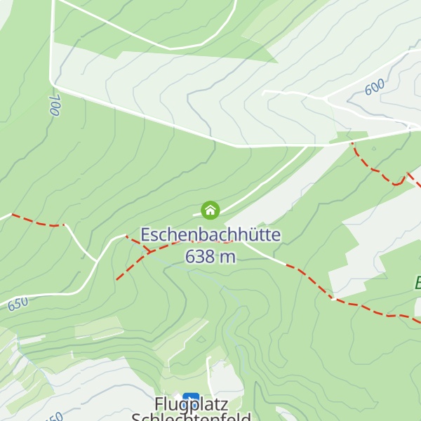 Map of Eschenbachhütte