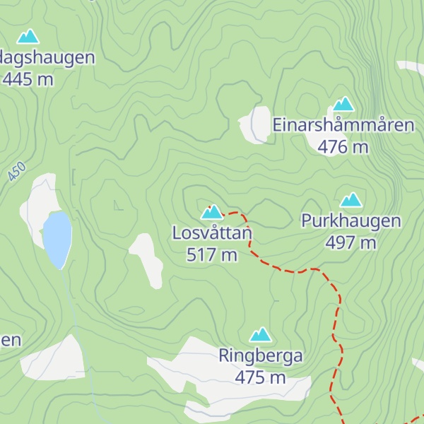 Map of Losvåttan