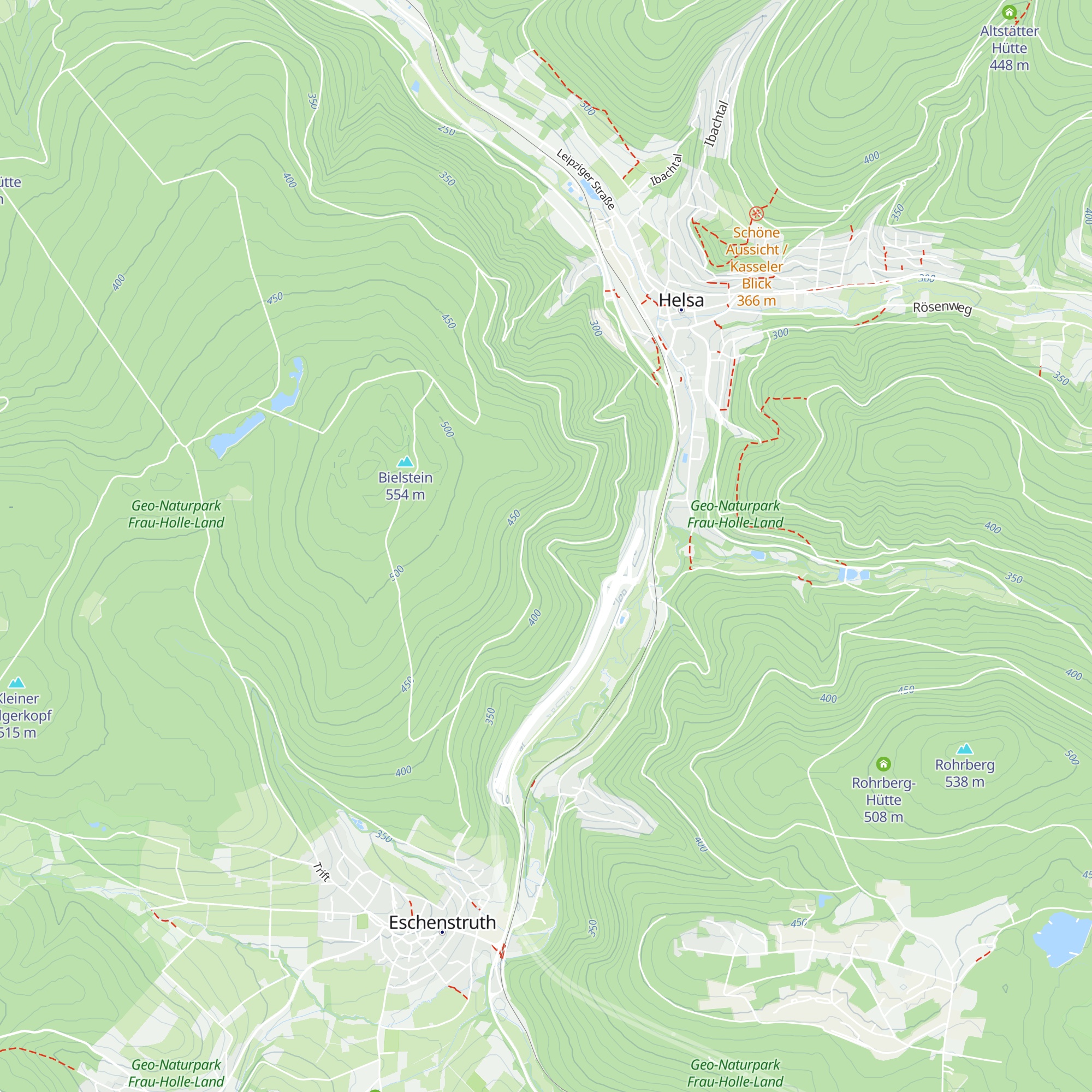 Lewalterhütte map