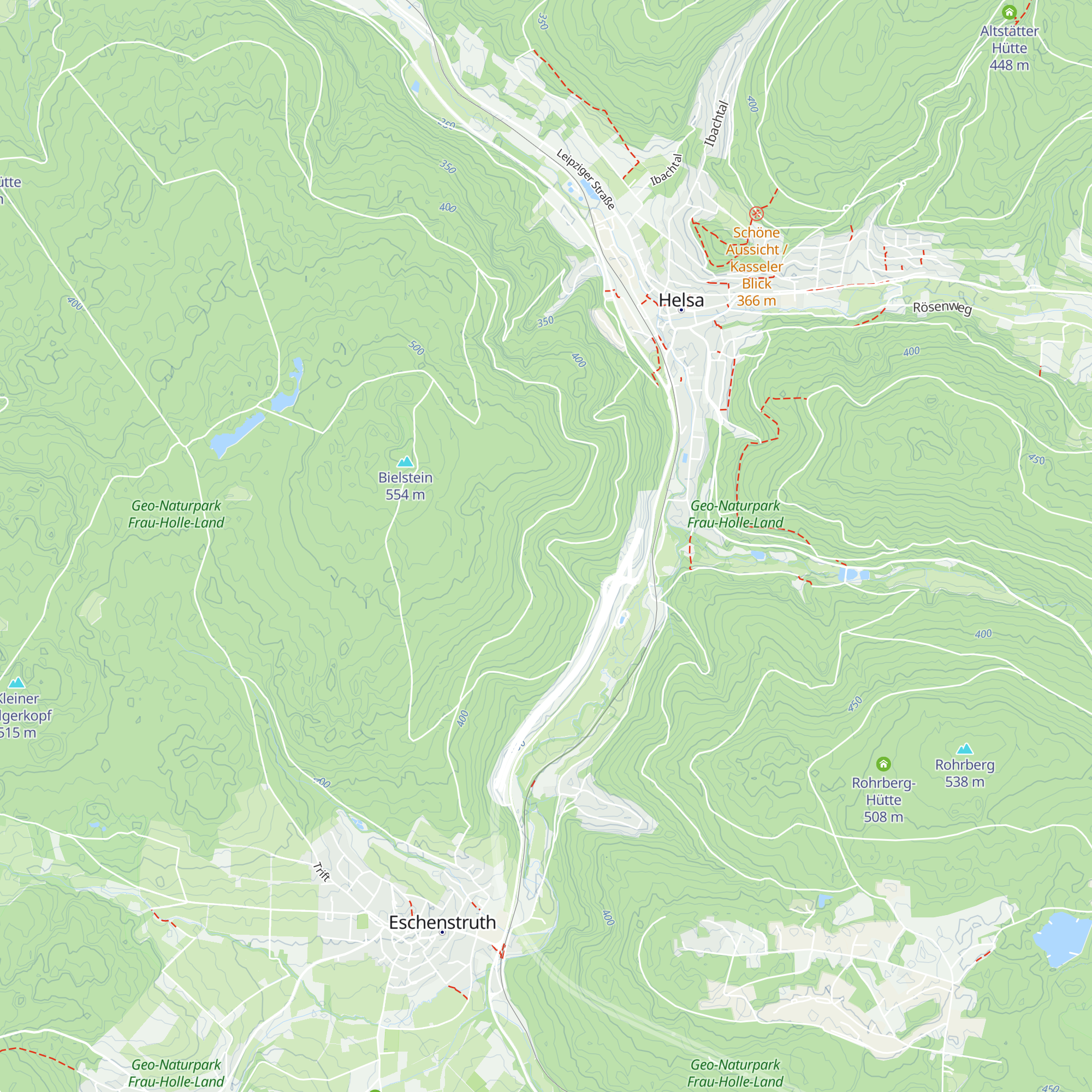 Lewalterhütte map