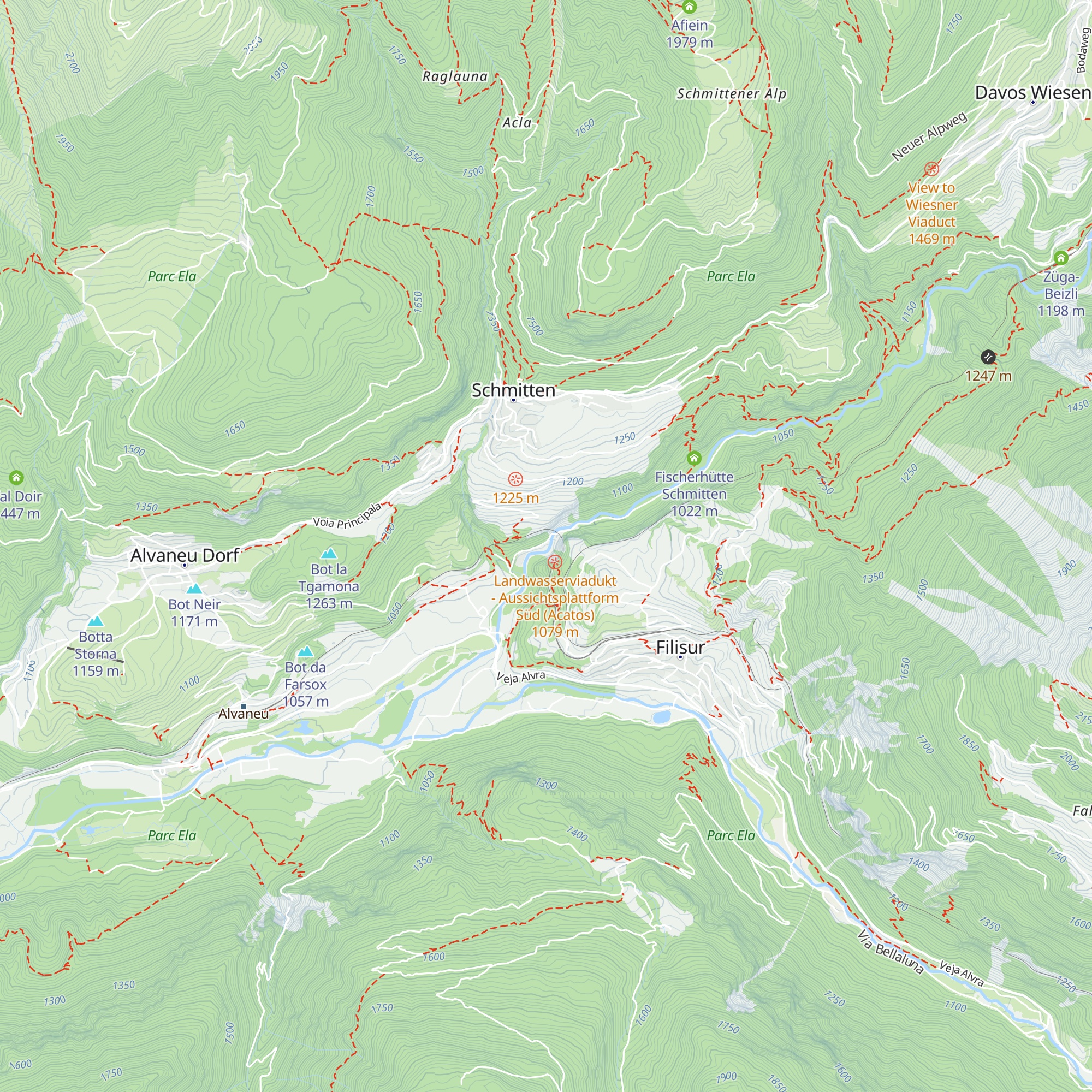 Kiosk Acla map