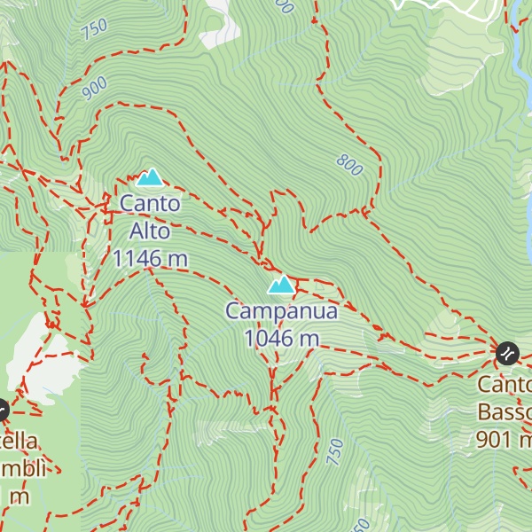 Map of Stalle di Braghizza