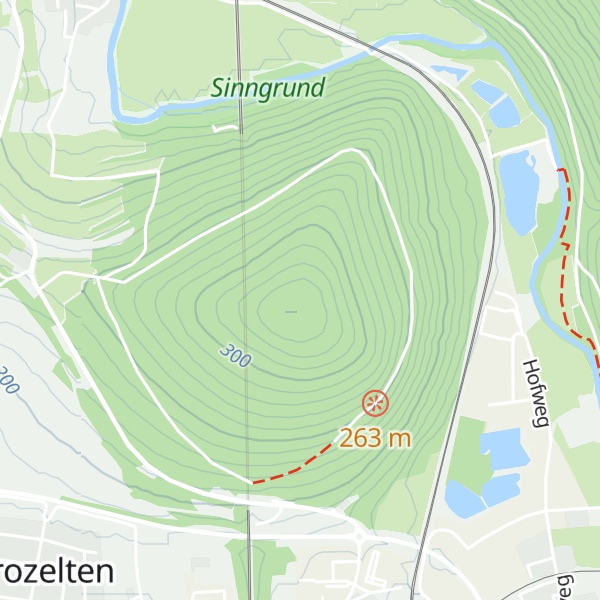 Map of Einmalberg