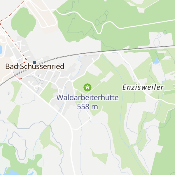 Map of Waldarbeiterhütte