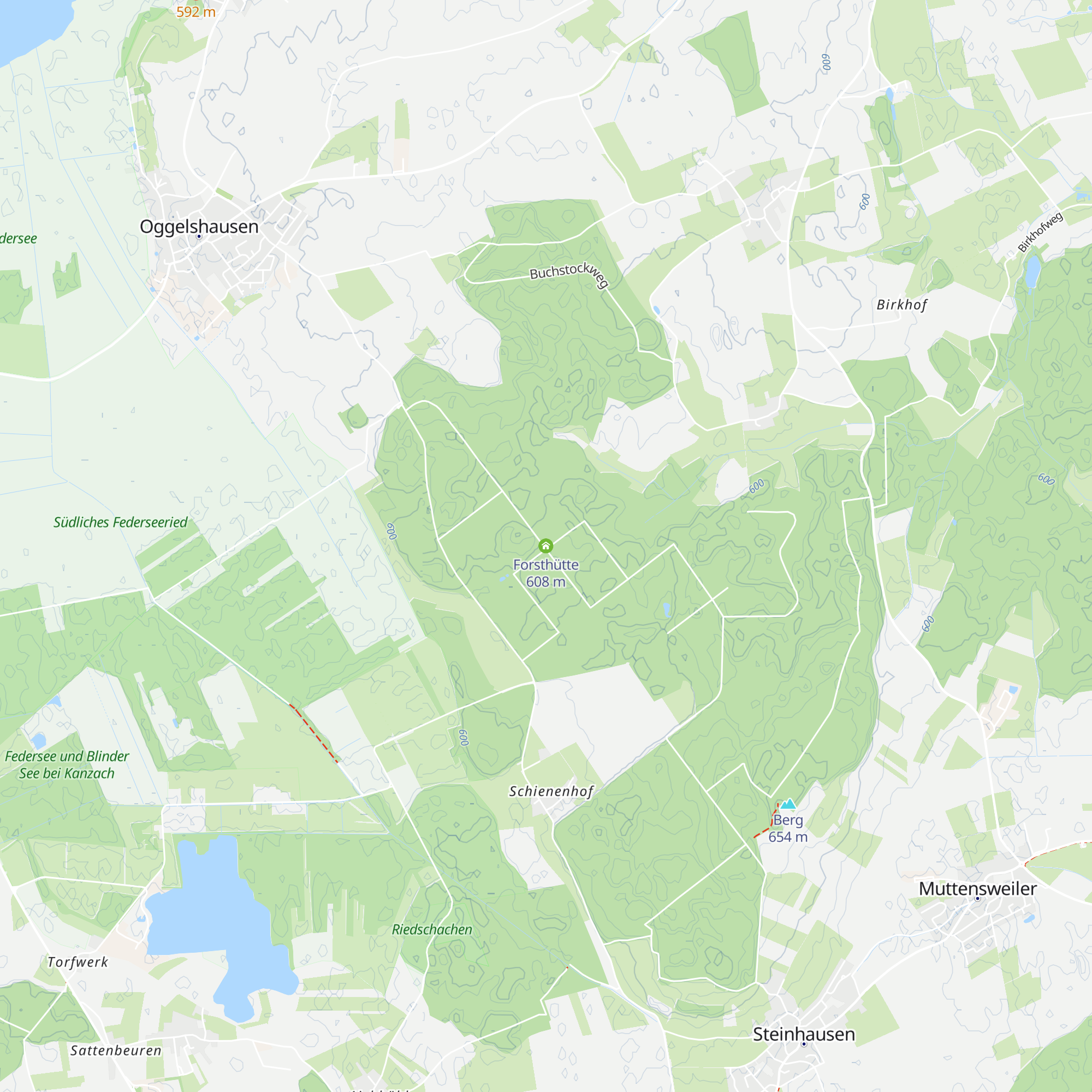 Forsthütte map