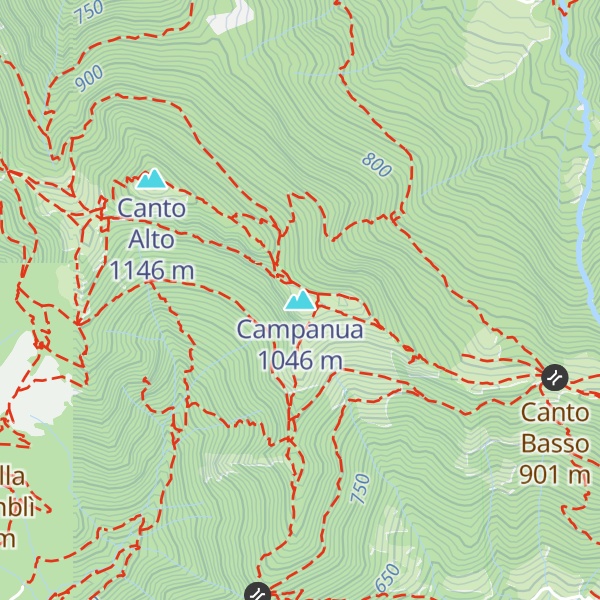 Map of Campanua