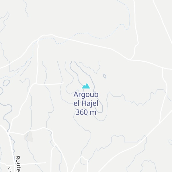 Map of Argoub el Hajel