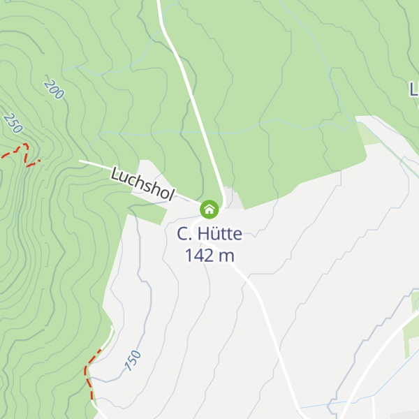 Map of C. Hütte