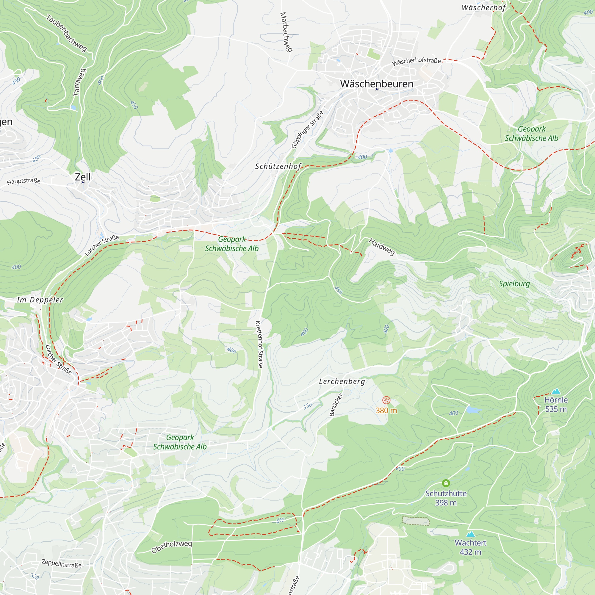 Schutzhütte (privat) map