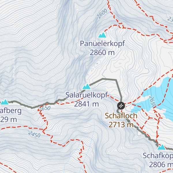 Map of Salaruelkopf
