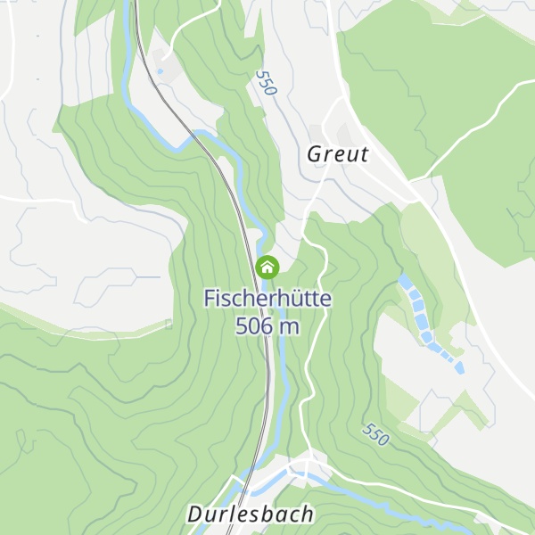Map of Fischerhütte