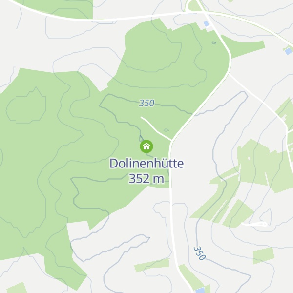 Map of Dolinenhütte