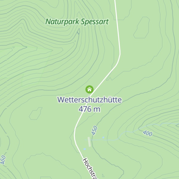 Map of Wetterschutzhütte