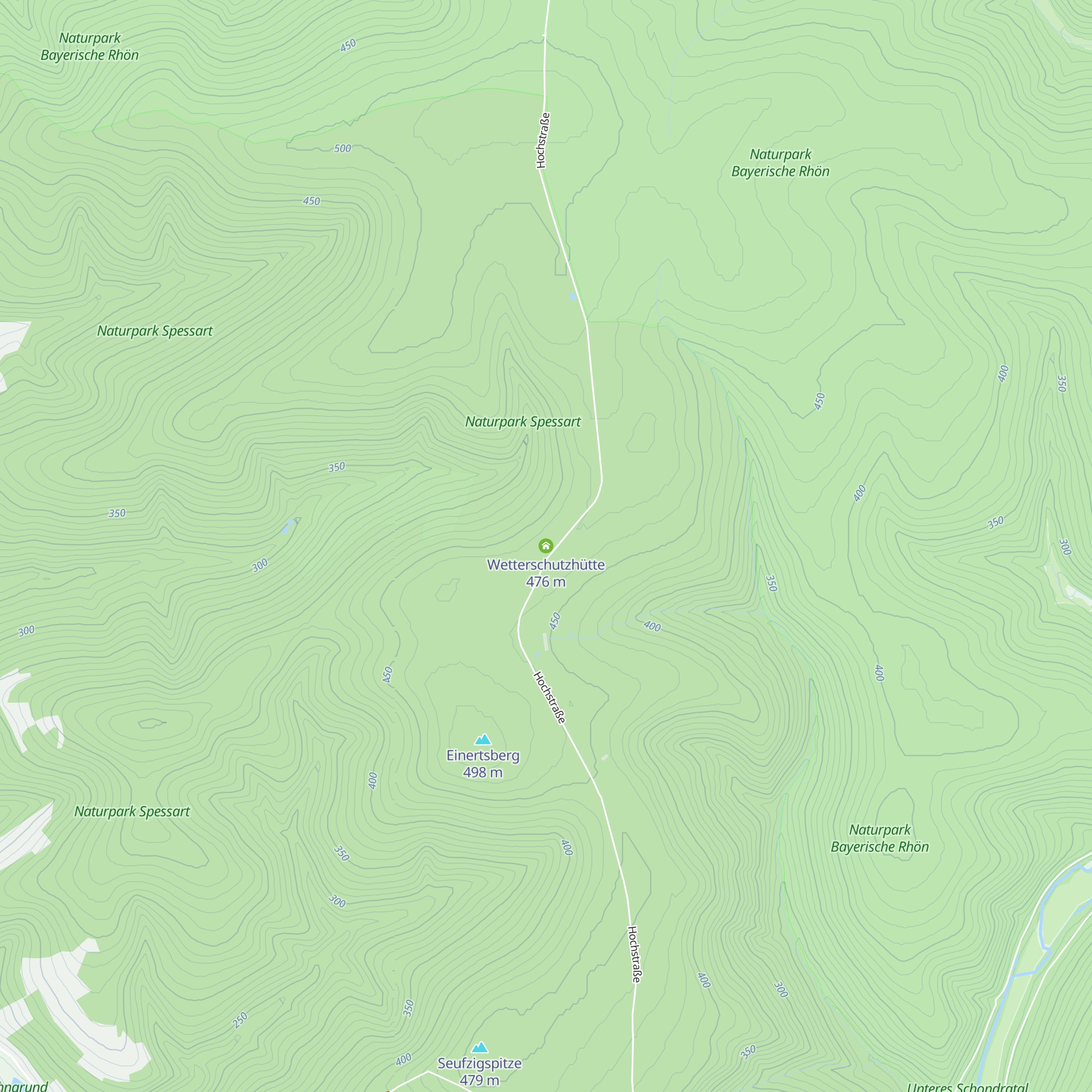 Wetterschutzhütte map