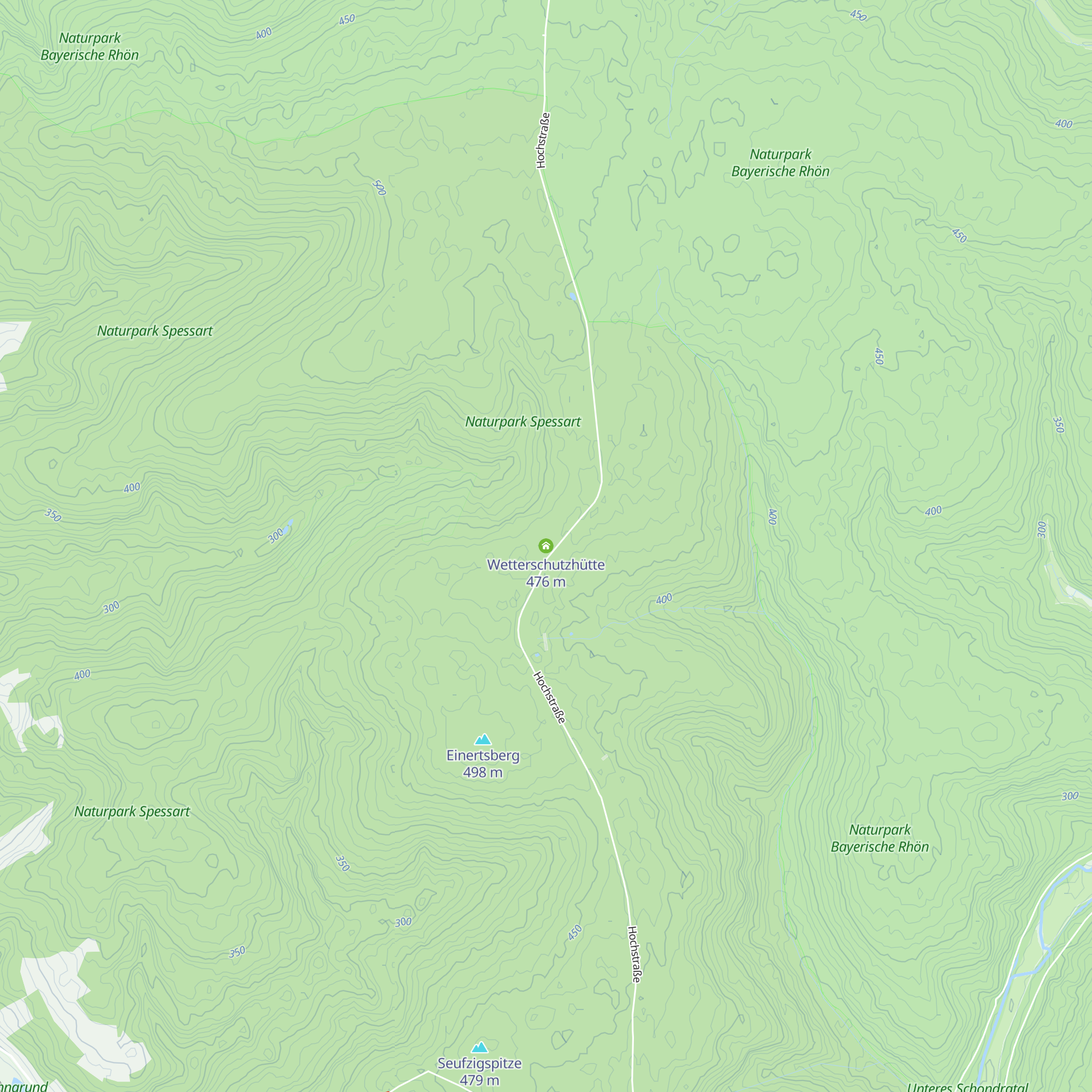 Wetterschutzhütte map