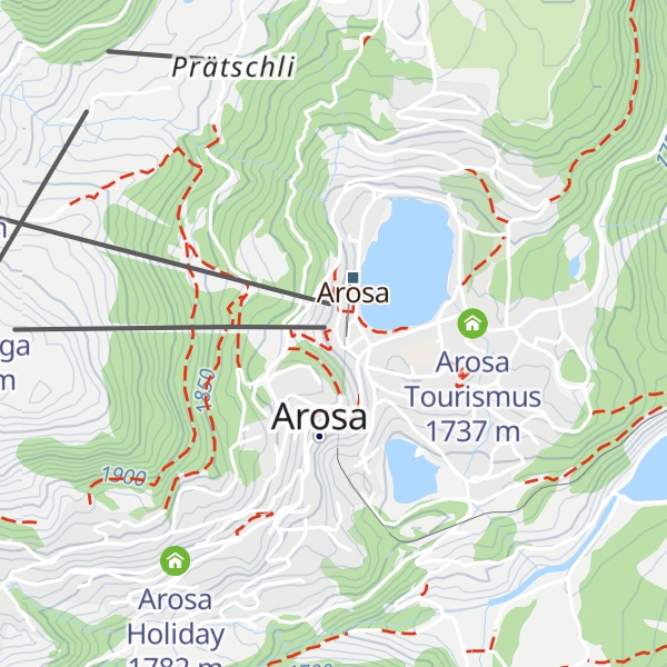 Map of Vetterstübli
