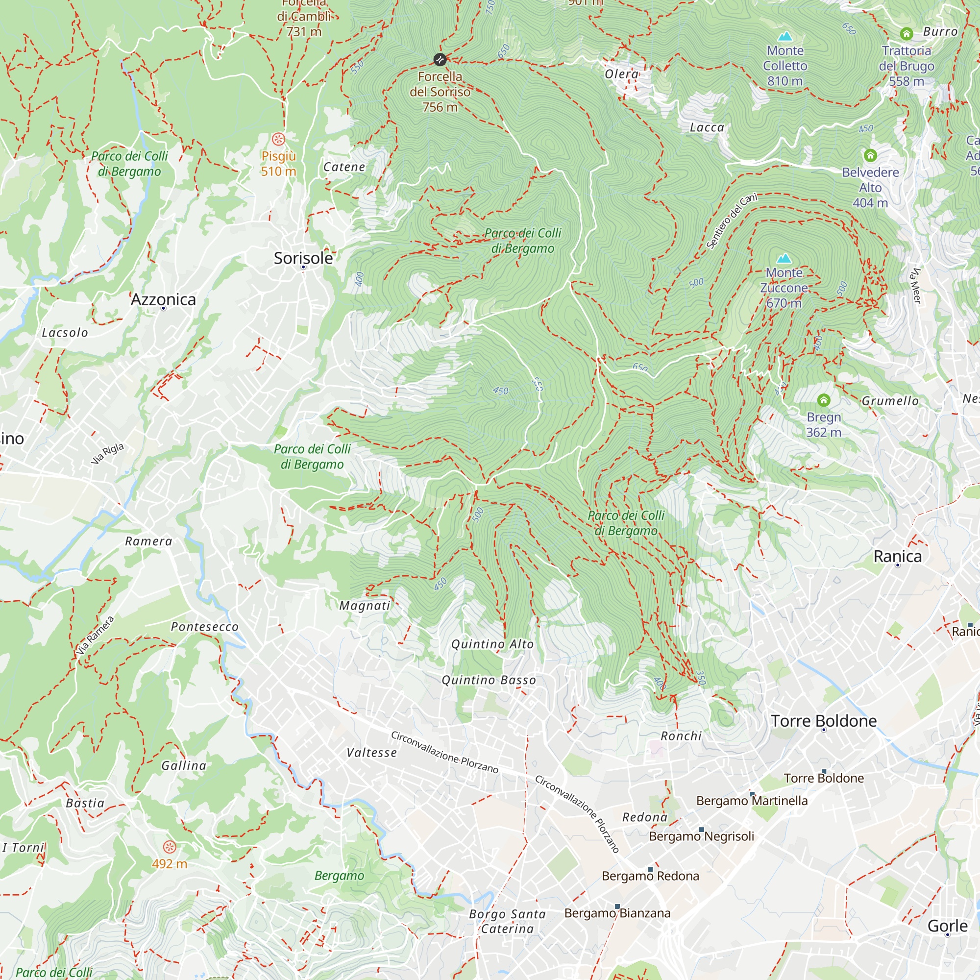 Trattoria Maresana map