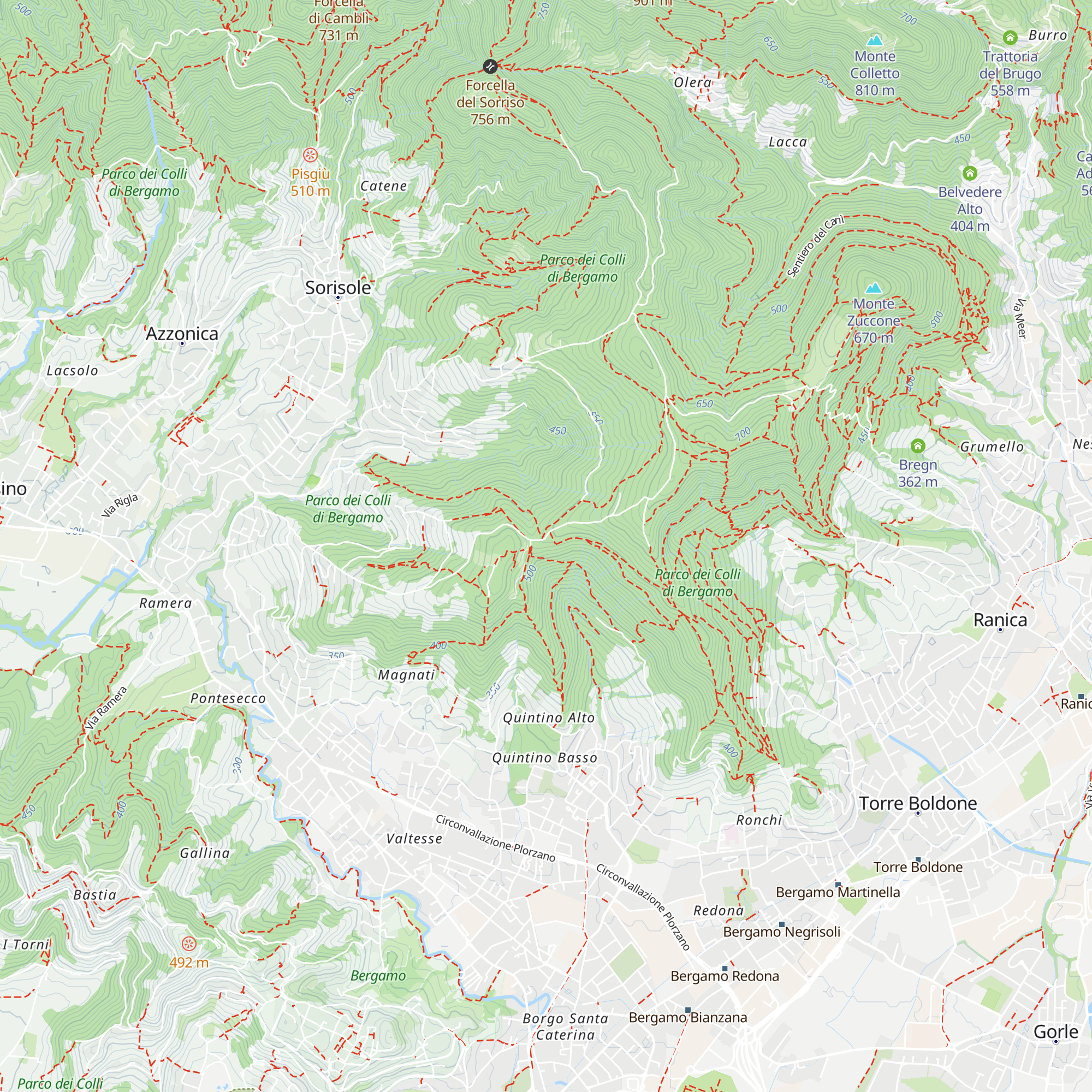 Trattoria Maresana map