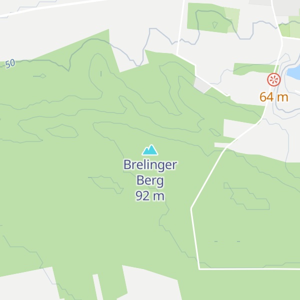 Map of Brelinger Berg