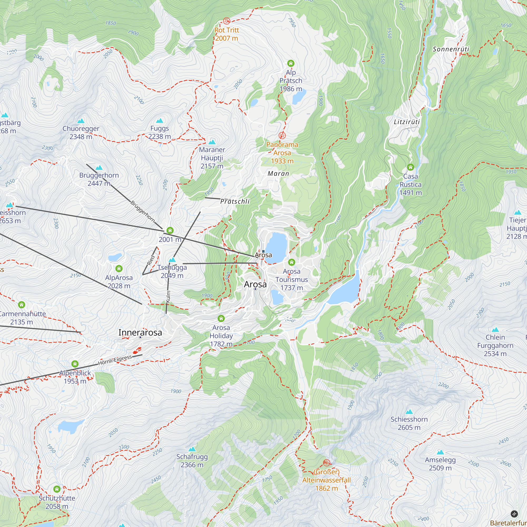 Luftpost map