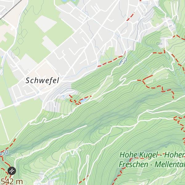 Map of Schwefelberg