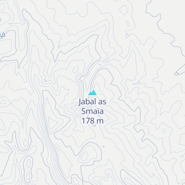 Map of Jabal as Smaïa