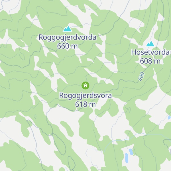 Map of Rogogjerdsvora