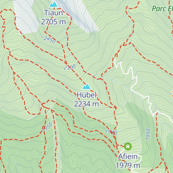 Map of Hübel